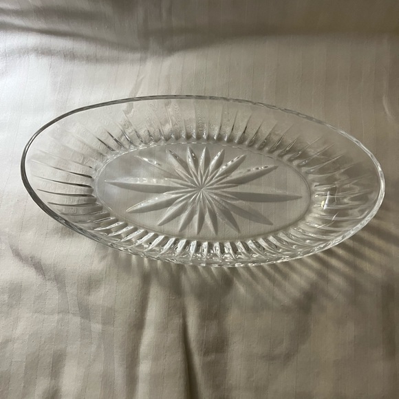 Princess House Lead Crystal Vegetable Or Relish Dish From the Mid 1980’s - Picture 2 of 4